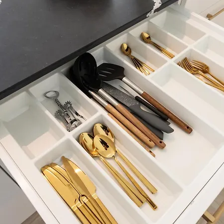 Srebrna Luxury - Fabrykancka - Wnetrza Premium 아파트 우치