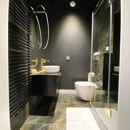 Srebrna Luxury - Fabrykancka - Wnetrza Premium شقة وودج