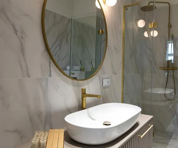 Apartmán Srebrna Luxury - Fabrykancka - Wnetrza Premium Lodž