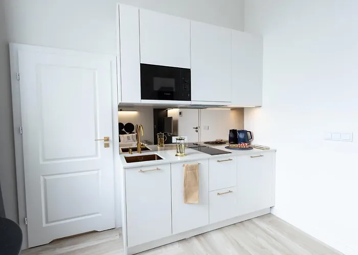 Apartmán Srebrna Luxury - Fabrykancka - Wnetrza Premium Lodž