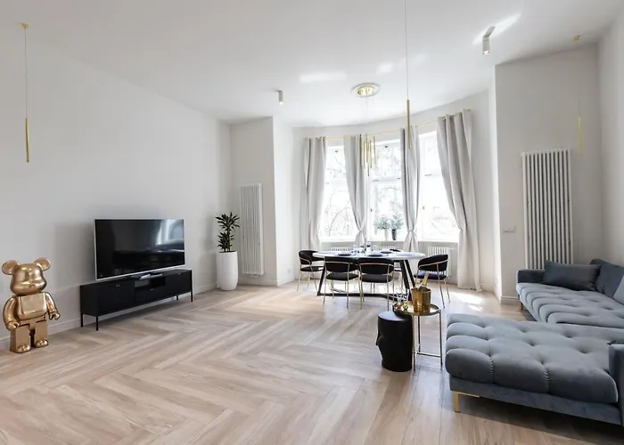 Srebrna Luxury - Fabrykancka - Wnetrza Premium Apartamento Łódź