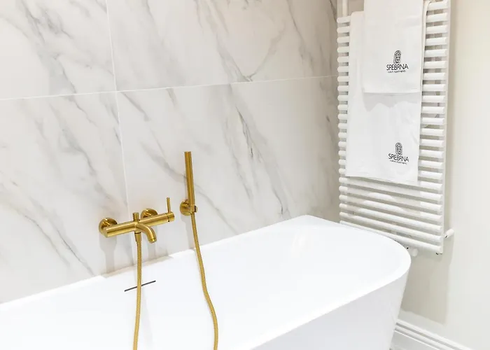 Apartmán Srebrna Luxury - Fabrykancka - Wnetrza Premium Lodž