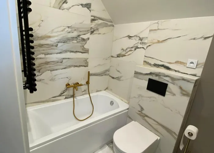 Apartmán Srebrna Luxury - Fabrykancka - Wnetrza Premium Lodž