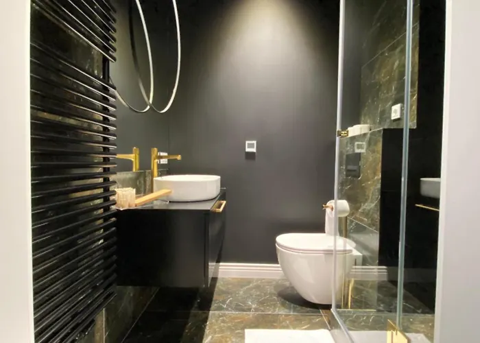 Srebrna Luxury - Fabrykancka - Wnetrza Premium Apartmán Lodž